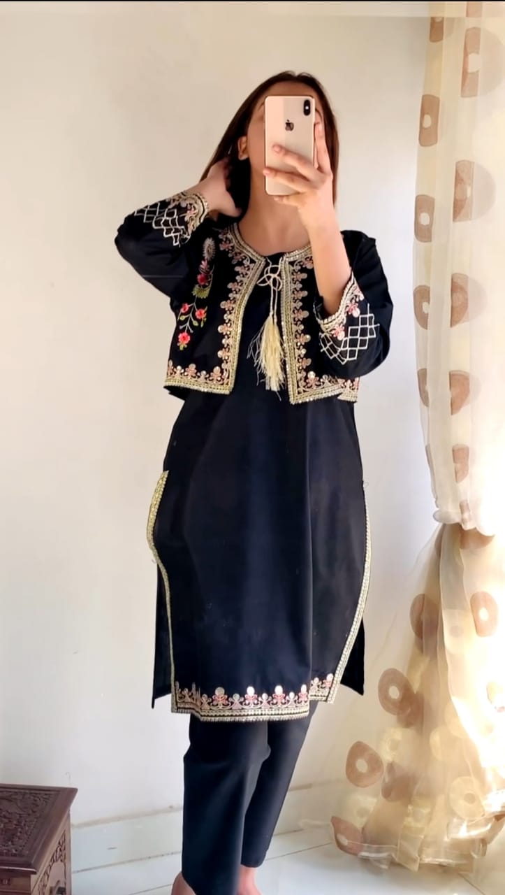 Koti Embroidery 3Pc